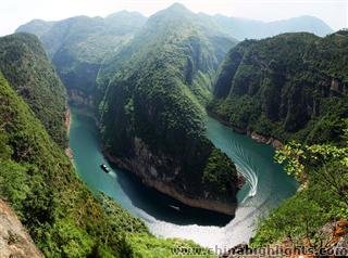 Yangtse Landschaft Yangtse Landschaft