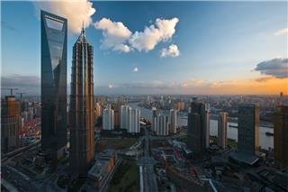 Das Welt Finanz Zentrum in Shanghai