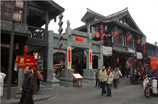 Chengdu Landkarte