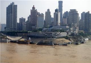 Chongqing Chaotianmen Hafen Chongqing Chaotianmen Hafen
