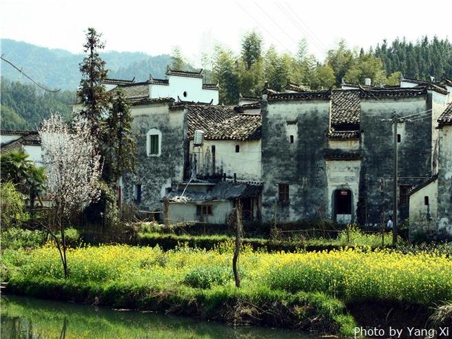 Wuyuan im März Wuyuan im März
