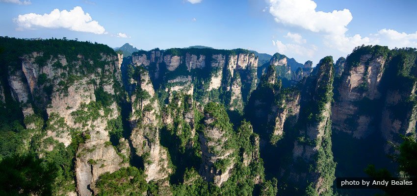 Zhangjiajie in China