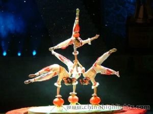 Akrobatik in Shanghai