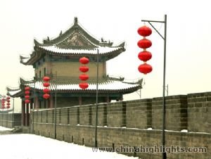 Antike Stadtmauer von Xian