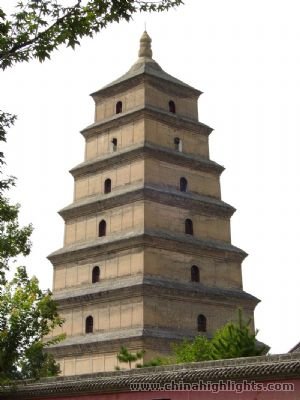 Pagode der wilden großen Gans