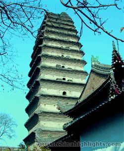 Kleine Wildgans Pagode