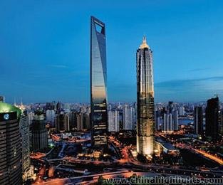 Das Welt Finanz Zentrum in Shanghai