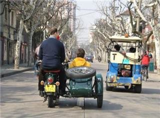 Seitenwagen in Beijing Seitenwagen in Beijing