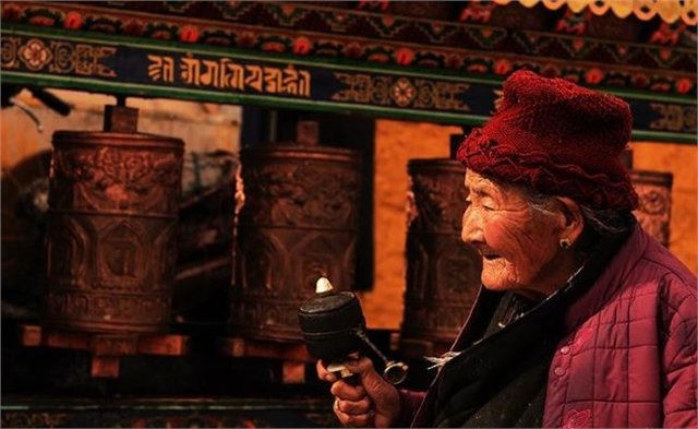 Lhasa in Tibet