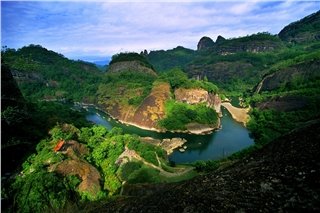 Wuyishan Berg