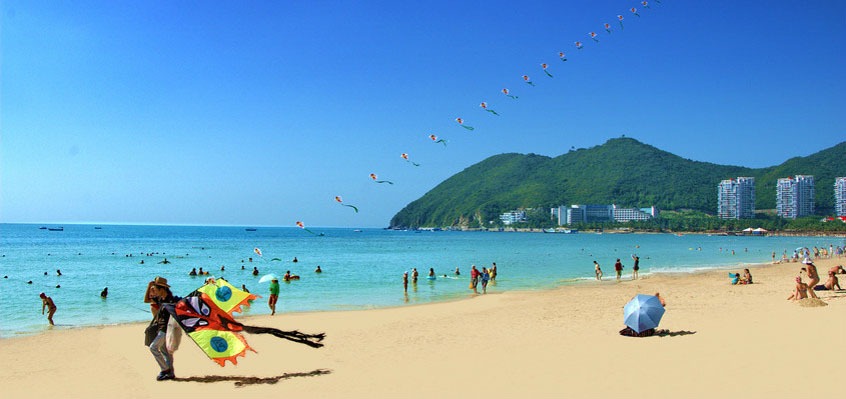 dadonghai tourism zone in sanya