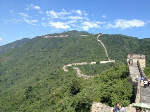 Die Huanghuacheng Große Mauer