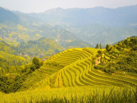 Wandern in Guilin Yangshuo und Longsheng