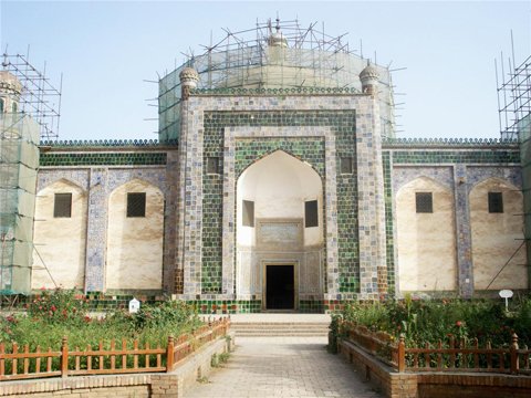 Die Grabstätte Abakh Khoja, eine Sehenswürdigkeit in Kashgar