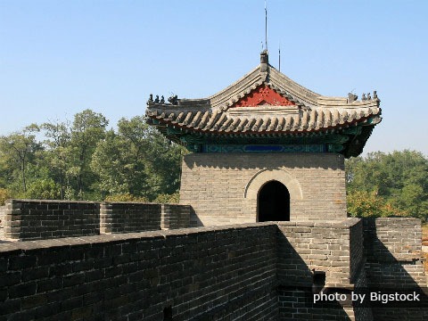 Die Große Mauer bei Shanhaiguan