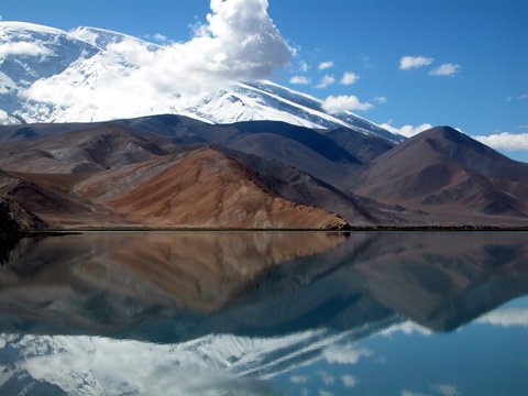 Der Karakuli See, ein Reiseziel in Kashgar