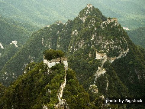 Die Jiankou Große Mauer