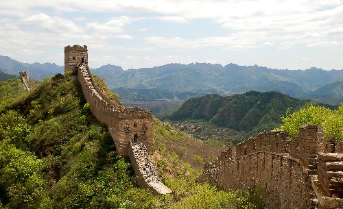 Die Mutianyu Große Mauer