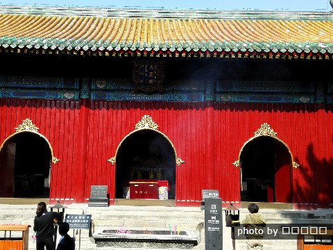 Puning Tempel in Chengde Sommerresidenz in Hebei Provinz
