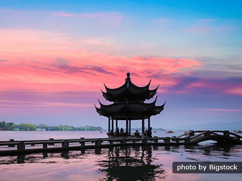 Der Westsee in Hangzhou - Schöne Darstellung der chinesischen Kultur