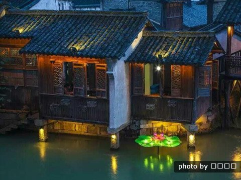 Das alte Dorf Wuzhen, Wuzhen Wasserdorf, mit einer Geschichte von über 6000 Jahren