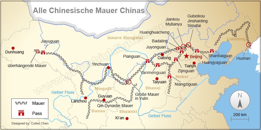 chinesische Mauer