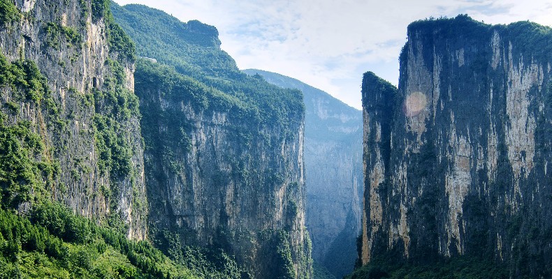 Karst Landschaft in Chongqing