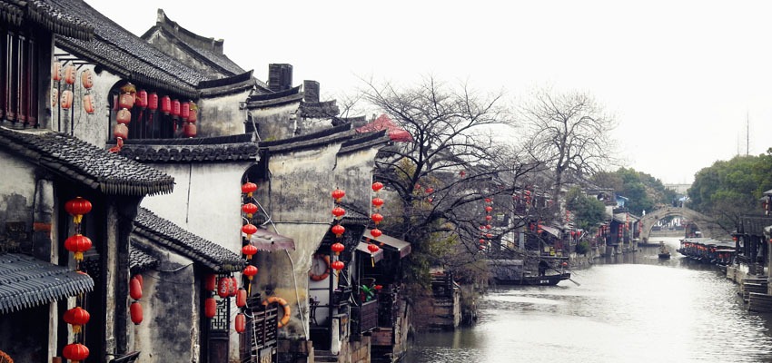 Wasserstadt Zhouzhuang