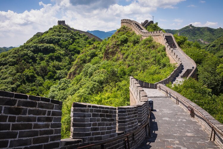 Die Mutianyu Chinesische Mauer