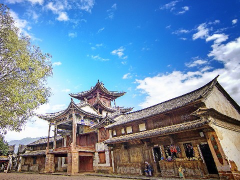 Shaxi Altstadt