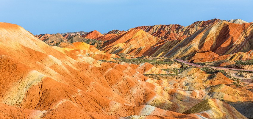 Zhangye Danxia Landschaft