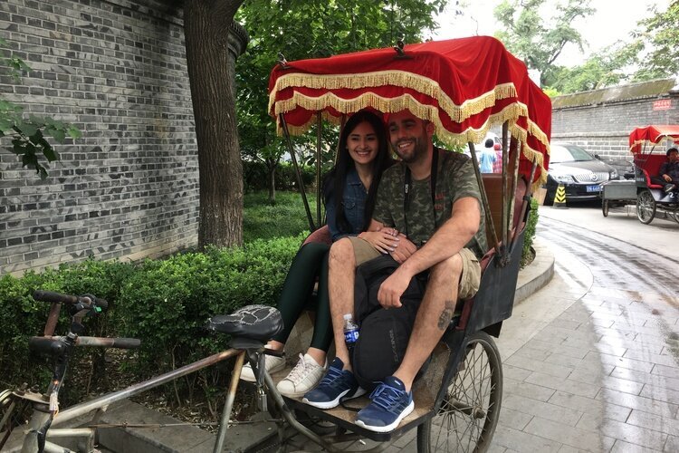 Rikschafahrt in Hutong