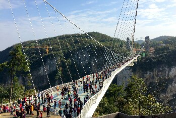 Zhangjiajie Glasbrücke