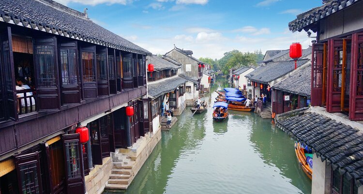 Zhouzhuang Wasserstadt