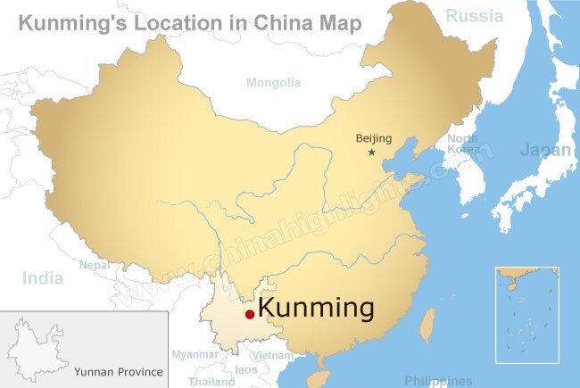 Kunming Karte