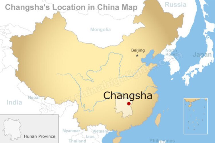 Changsha Karte