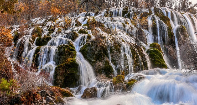 Jiuzhaigou - Shuzheng Wasserfall