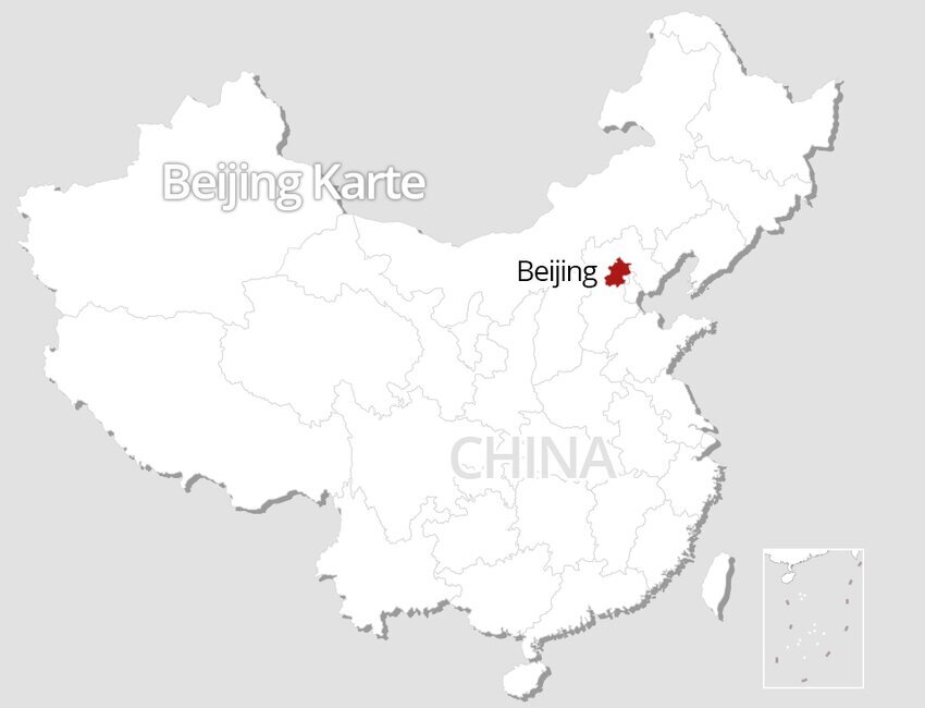 Peking Karte
