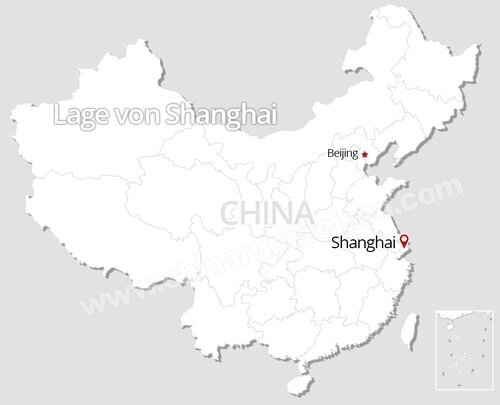 Shanghai Karte