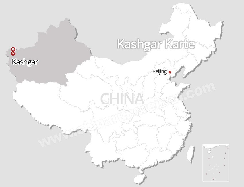 Kashgar Karte