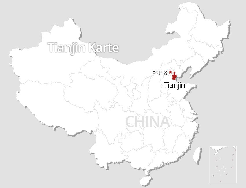 Tianjin Karte