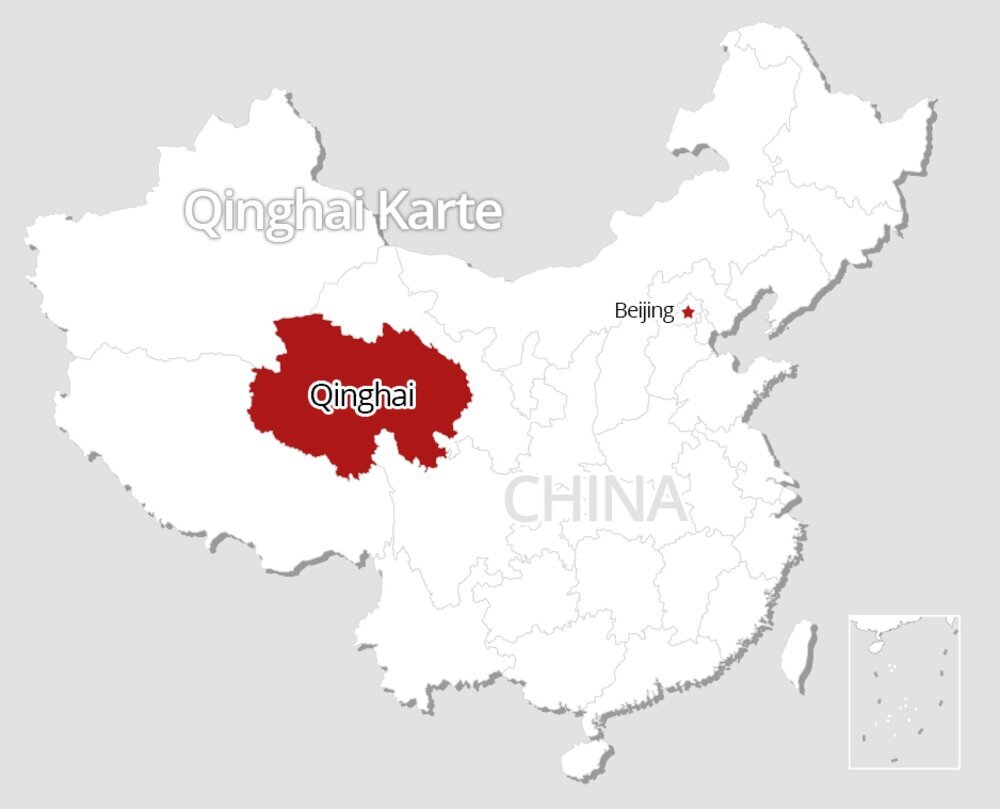 Qinghai Karte
