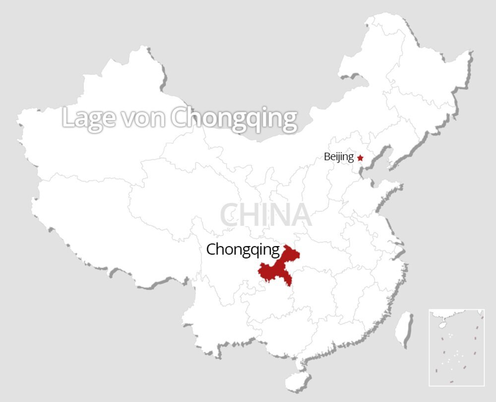 Chongqing Karte