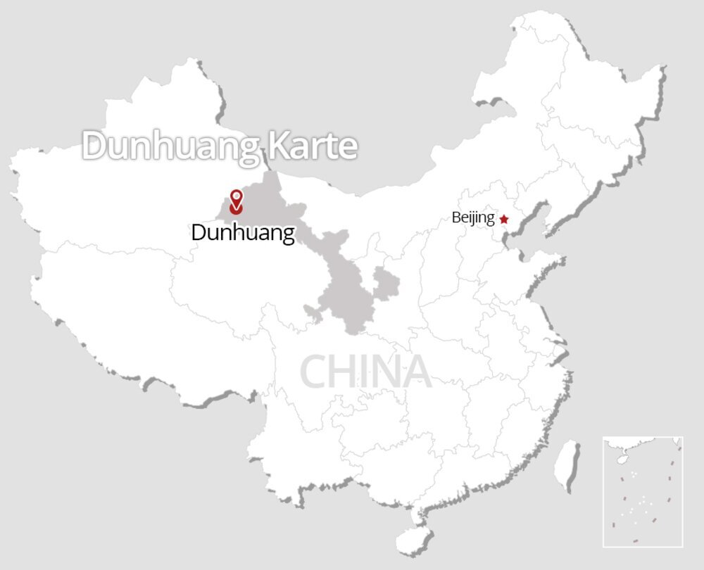 Dunhuang Karte