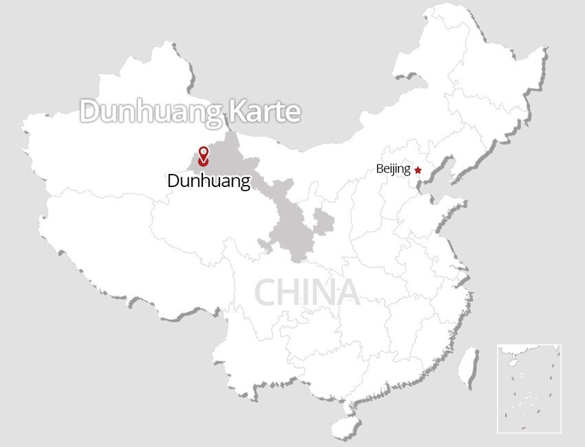 Dunhuang Karte