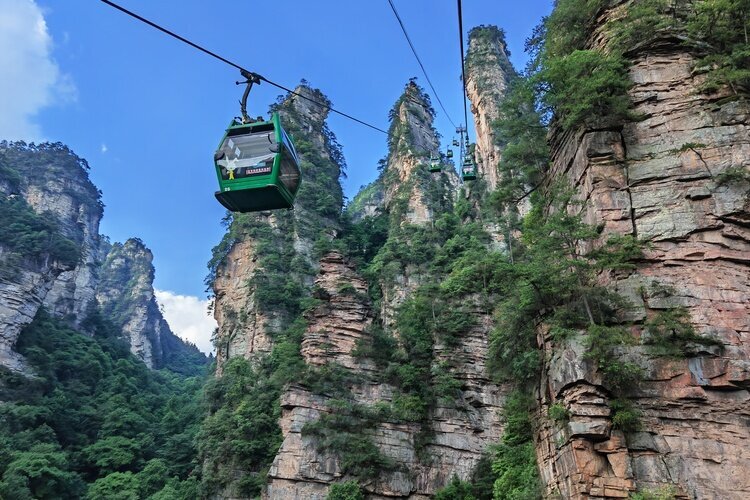 Zhangjiajie Nationalpark: Tianzi-Berg 