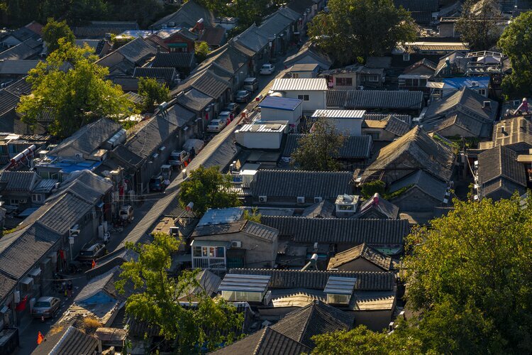 Hutong in Peking