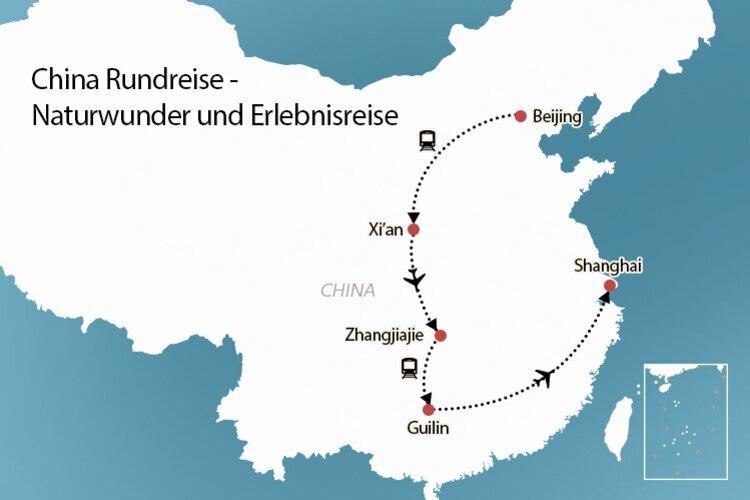 Klassische China Rundreise 2 Wochen