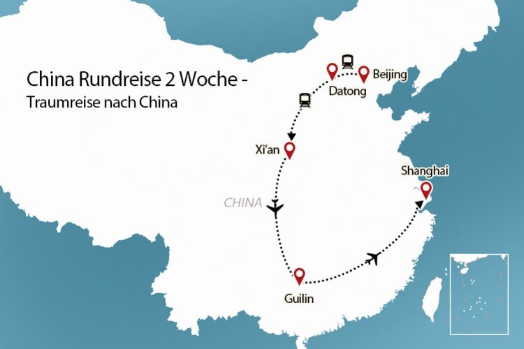 Klassische China Rundreise 2 Wochen