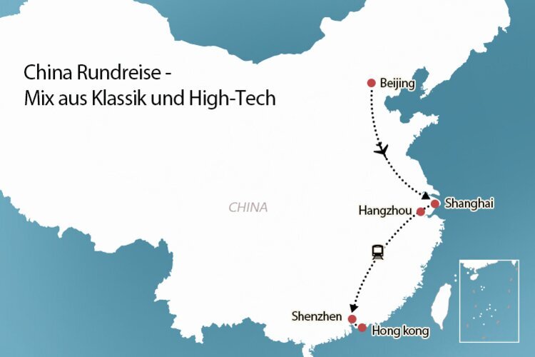 China Rundreise 2 Wochen mit Shenzhen